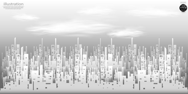 建筑背景说明。创意和概念创意。图片下载