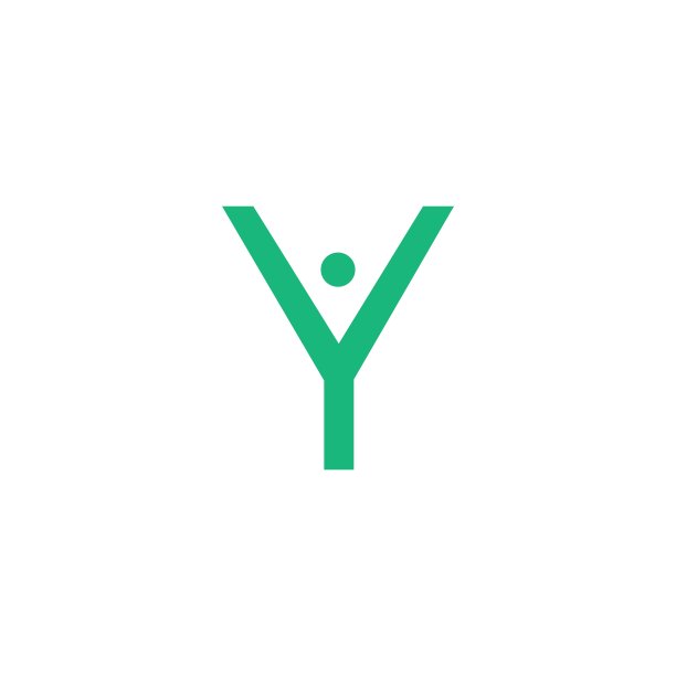 字母Y人物团队矢量图标图片下载