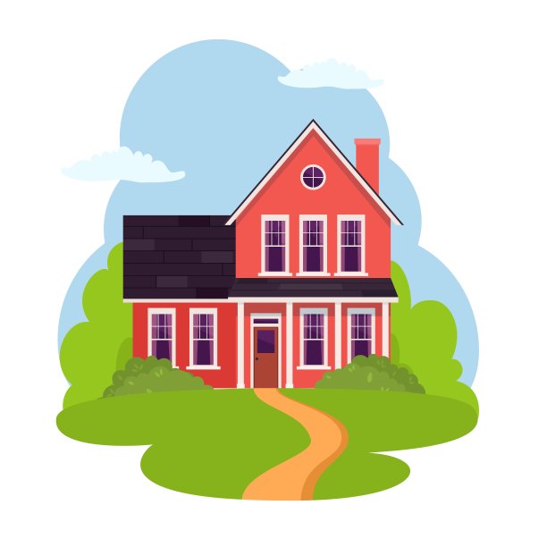 可爱的卡通房子图片下载