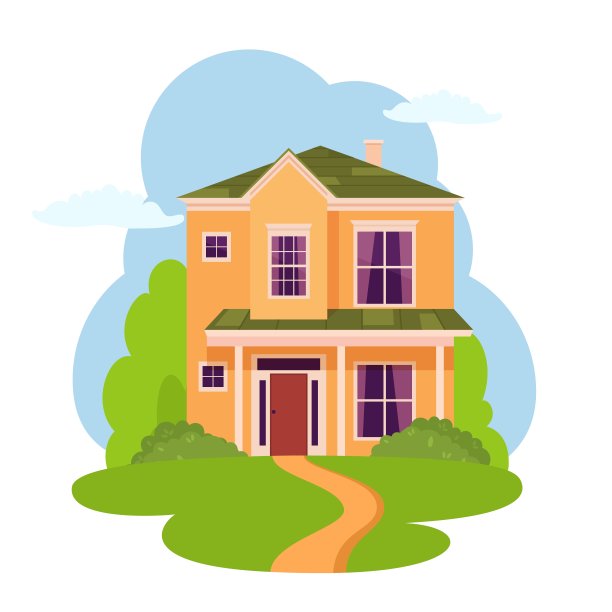 可爱的卡通房子图片下载