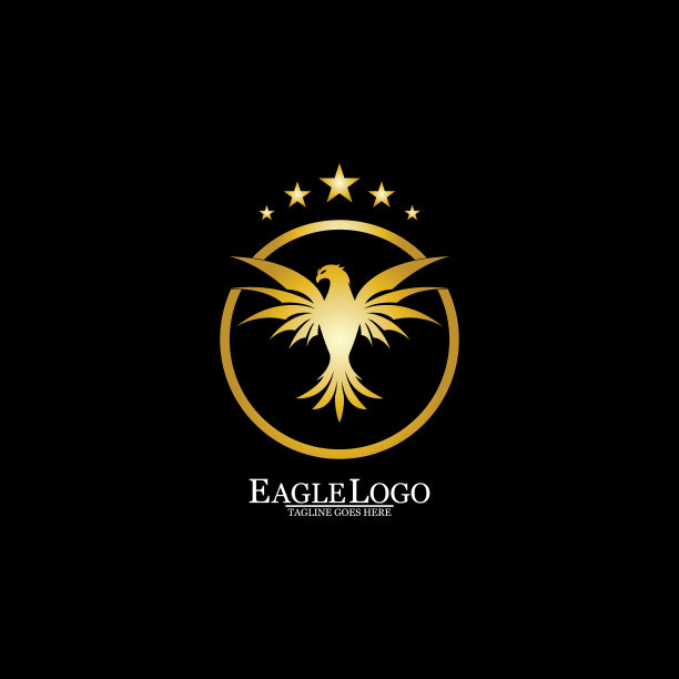 金雕圆形标志设计图片下载