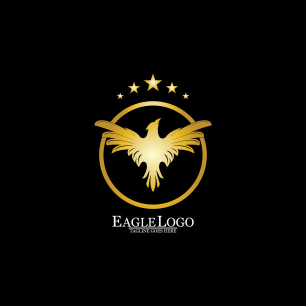 金雕圆形标志设计图片下载
