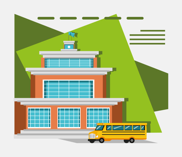 学校建筑外图片下载