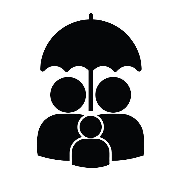 人寿保险，保护伞，家庭保险图标图片下载