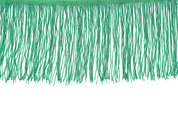 绿色条纹孤立在白色背景上。图片下载