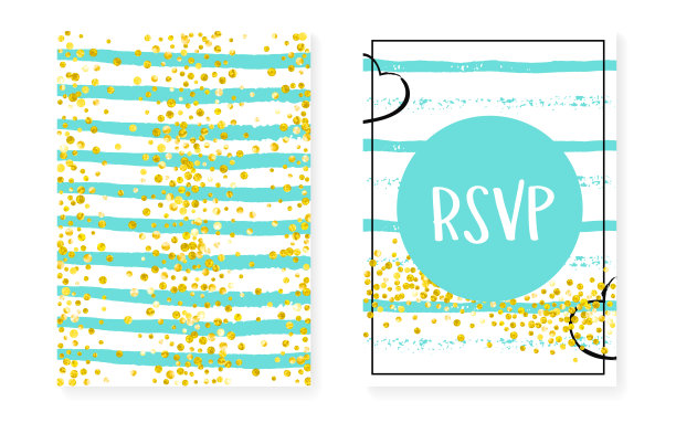 爱模板。条纹像少女的喷雾。金图片下载