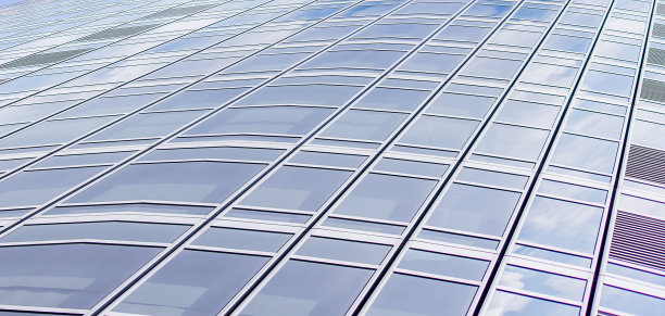 建筑细部现代建筑玻璃幕墙商业背景图片下载