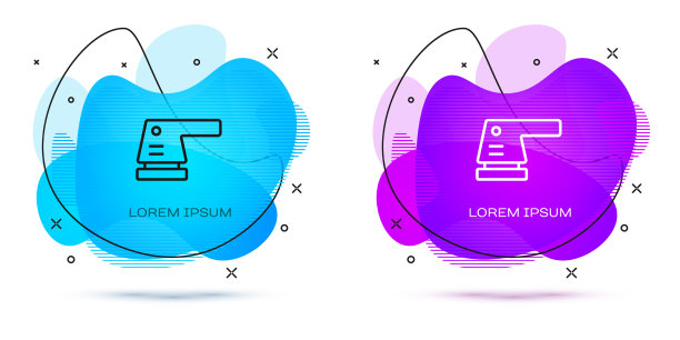 线电砂光机图标隔离在白色图片下载