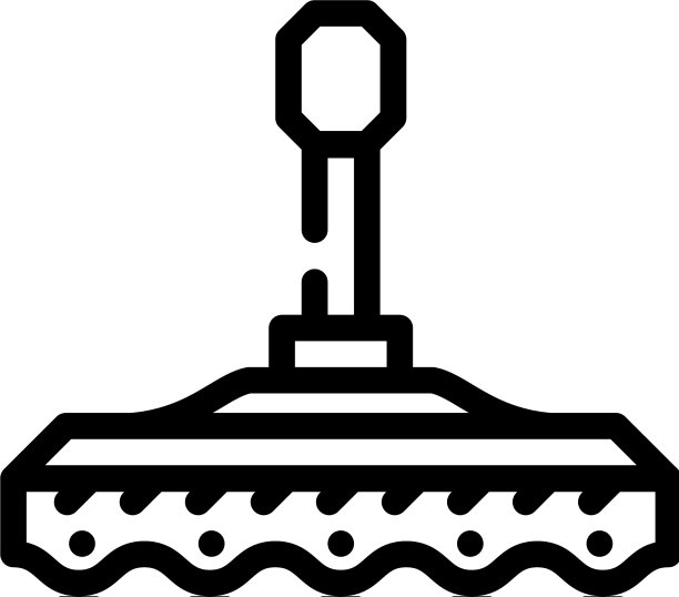 设备喷嘴为汽车抛光线图标图片下载