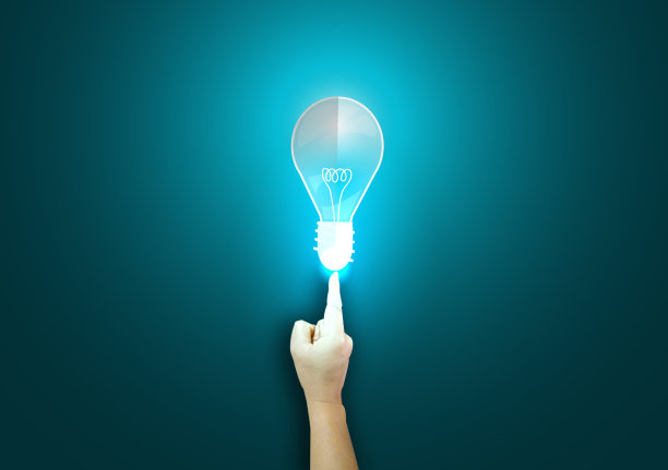 手和点子概念思维创造性。为了成功，计划，思考，搜索，分析，沟通，未来的想法，创新的技术现代。图片下载