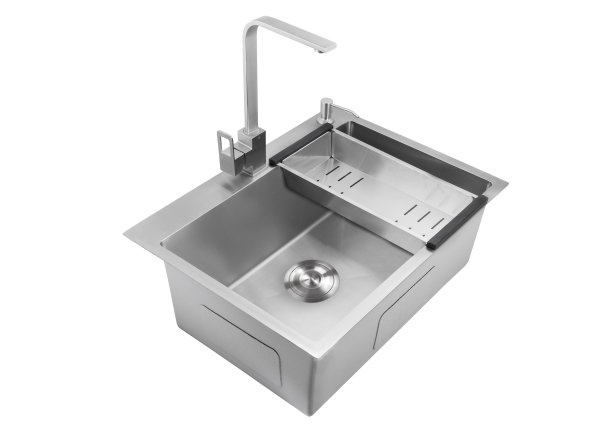 不锈钢水槽厨房隔离图片下载