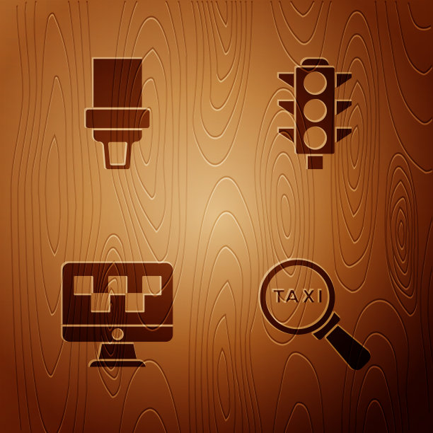 设置放大镜和出租车安全带图片下载