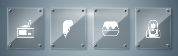 集卖家鸡蛋在盒子扫描仪扫描图片下载