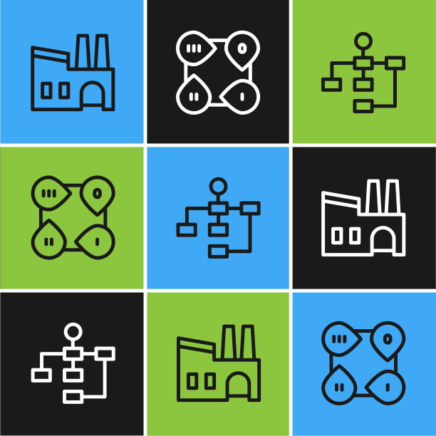 设流水线工厂层次组织结构图和图片下载