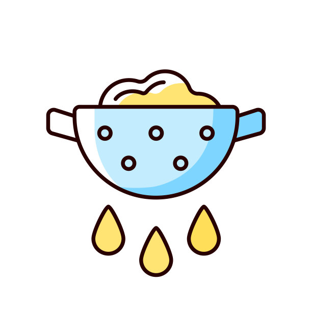 沥干食物RGB颜色图标图片下载