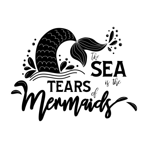 海是泪美人鱼的尾巴图片下载