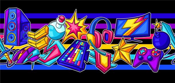 无缝模式与游戏项目，网络体育图片下载