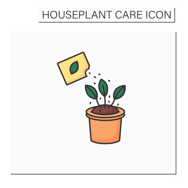 施肥彩色图标图片下载