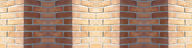 一个新的砖角墙-网横幅概念无缝纹理图片下载