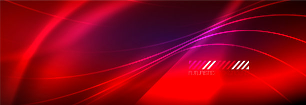 霓虹灯动态光束抽象壁纸图片下载