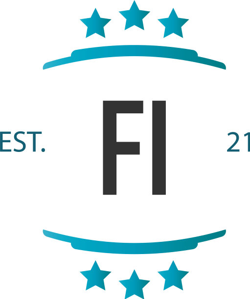 首字母fi星创意标志设计图片下载