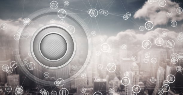 5G技术与城市接口图片下载