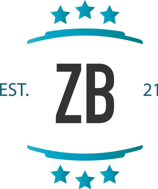首字母zb星创意标志设计图片下载