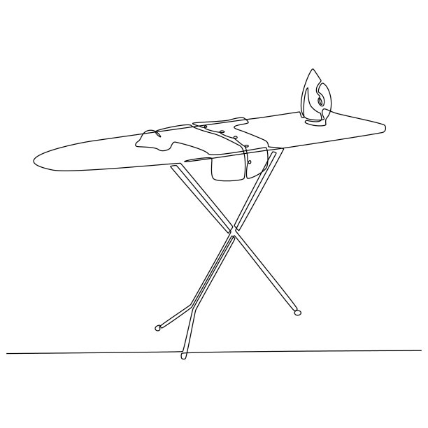 连续拉丝熨衣板图片下载