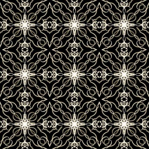 无缝装饰抽象花卉图案图片下载