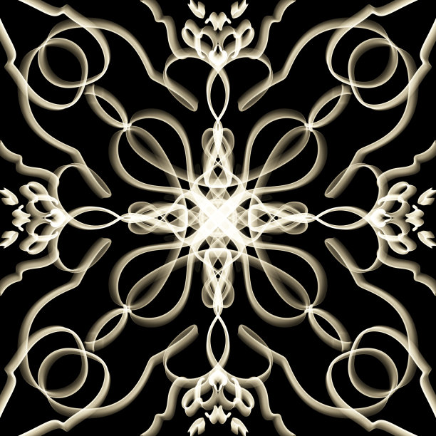 无缝装饰抽象花卉图案图片下载