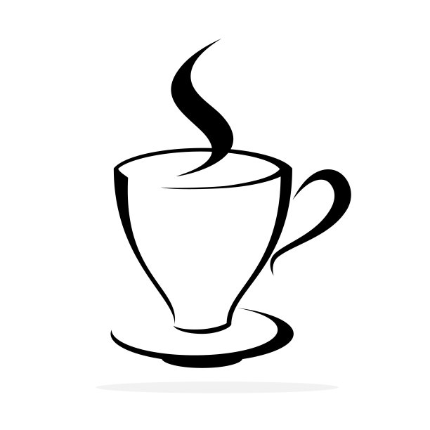 咖啡杯图标。矢量概念插图设计。图片下载