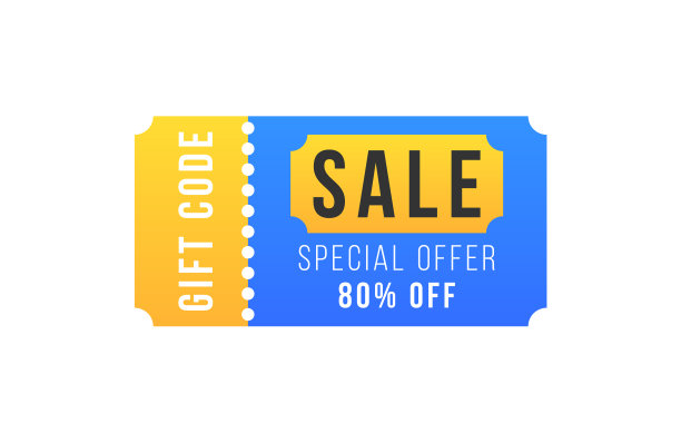 折扣券大减价。图片下载