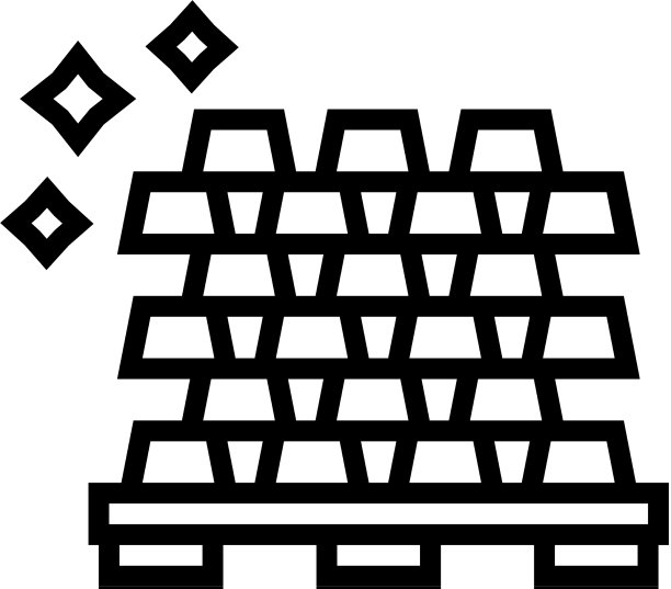 金元宝堆游戏彩票中奖行图标图片下载