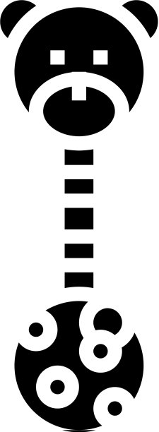 教育玩具baglyph图标图片下载