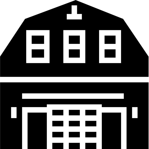 房子的字形图标图片下载