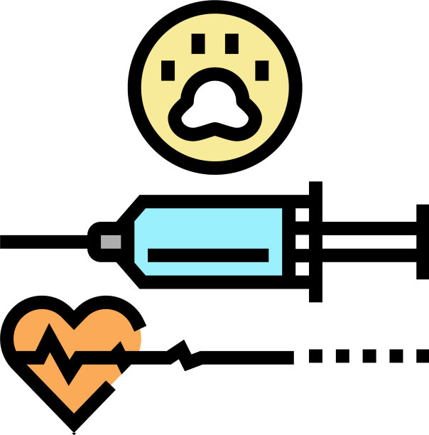 安乐死宠物颜色图标图片下载