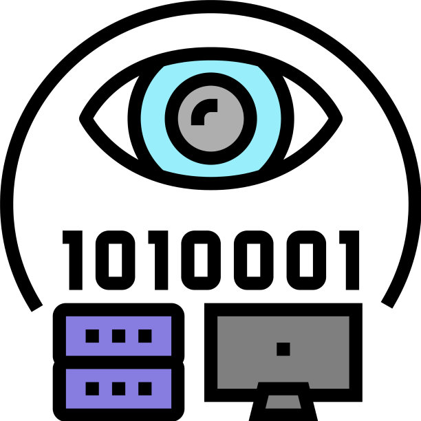 电子欺诈彩色图标图片下载