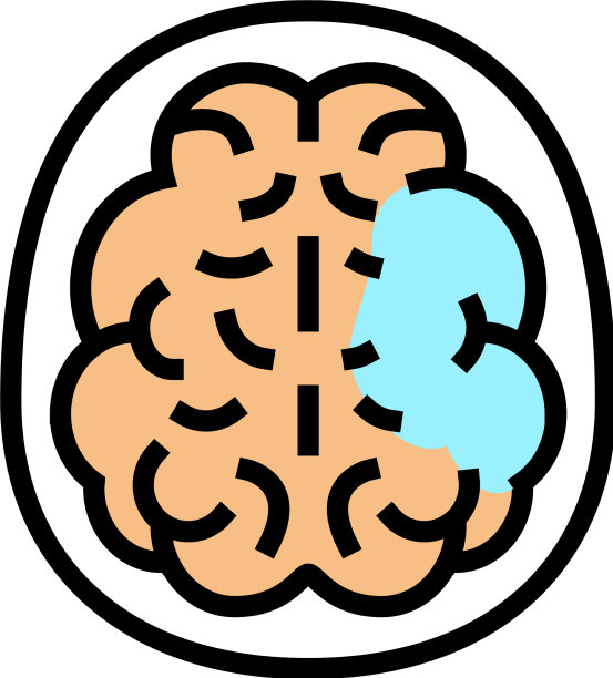 心理健康问题彩色图标图片下载