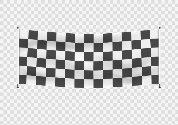 方格旗开始完成运动的旗帜图片下载