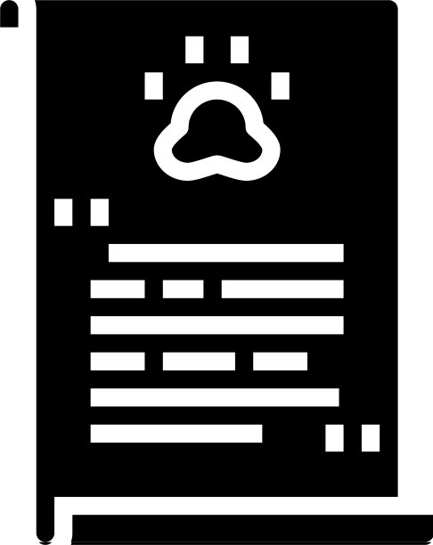 祈祷宠物葬礼字形图标图片下载