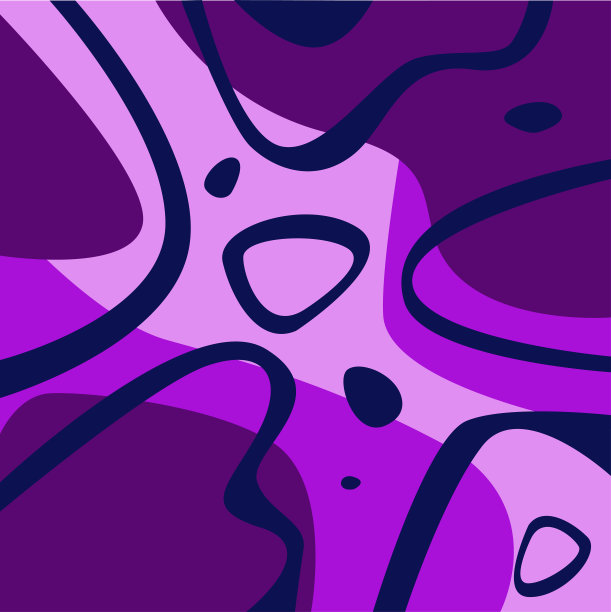 抽象波浪图案背景设计t恤印花，现代极简主义海报等图片下载