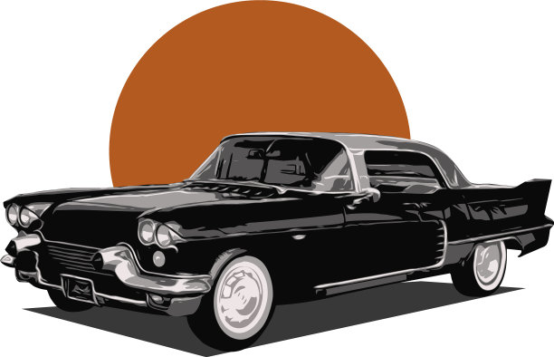 60年代的经典轿车图片下载