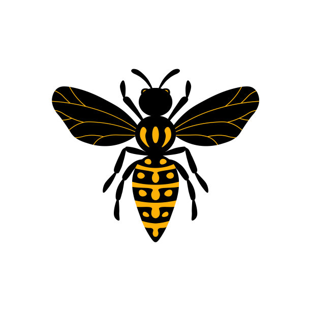 卡通蜜蜂吉祥物小蜜蜂飞黄蜂图片下载
