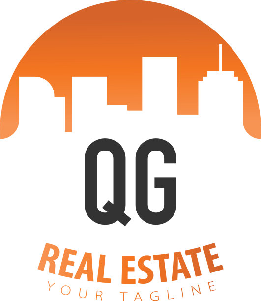 首字母qg地产创意logo图片下载