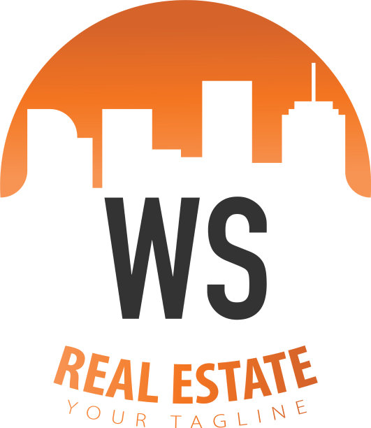 首字母ws房地产创意标志图片下载