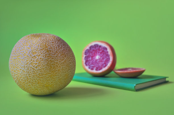 黄瓜及柑桔类水果实物照片图片下载