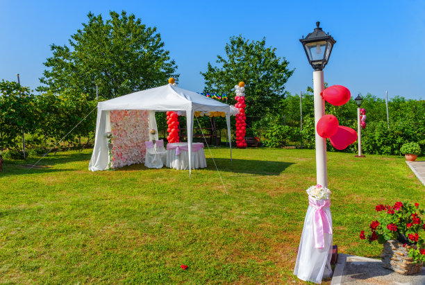 花园婚礼饰品图片下载