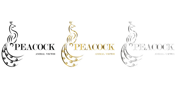 三色黑金银线艺术图片下载