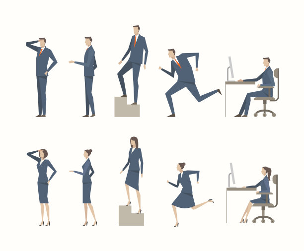 业务人员。图片下载