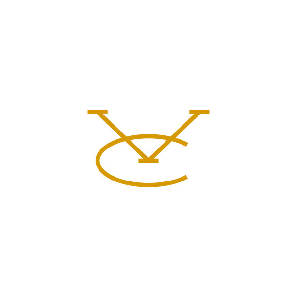 VC字母标志Logo图标图片下载